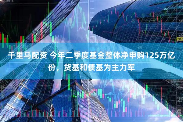 千里马配资 今年二季度基金整体净申购125万亿份，货基和债基为主力军